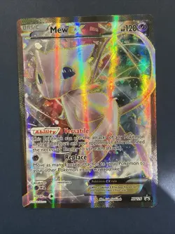 Pokemon TCG Mew-EX XY125/ Mewtwo-EX XY126 Card Full Art Holo, Sold Together - Image 3