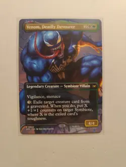 WOTC Marvel's Spider-Man: Eternal-Leg Venom, Deadly Devourer (Borderless) NM - Image 1