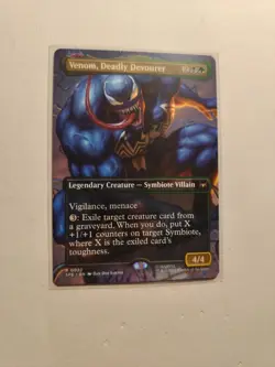 WOTC Marvel's Spider-Man: Eternal-Leg Venom, Deadly Devourer (Borderless) NM - Image 2