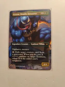 WOTC Marvel's Spider-Man: Eternal-Leg Venom, Deadly Devourer (Borderless) NM - Image 3