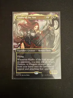 Kaalia Of The Vast. BORDERLESS. Non-Foil. Magic The Gathering. MH3. Near Mint, - Image 1