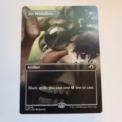 Magic the Gathering - Jet Medallion (Borderless) - Modern Horizons 3 - NM - Image 1