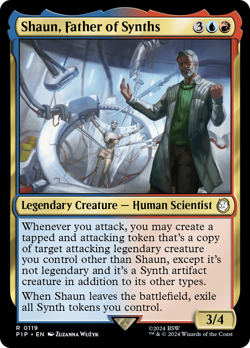 Shaun, Father of Synths #119 | Near Mint | Fallout Magic MTG - Image 1