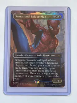 Sensational Spider-Man (Borderless Foil) Marvel's Spider-Man: Eternal-Legal - Image 1