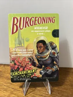 MTG Burgeoning 0126 BORDERLESS | NM Near Mint | Special Guests | 2025 - Image 1