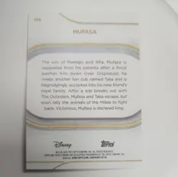 2025 Topps Chrome Disney Mufasa /10 - Image 2