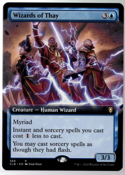 Wizards of Thay 568 Extended Art Rare Baldur's Gate Magic TCG NM - Image 1
