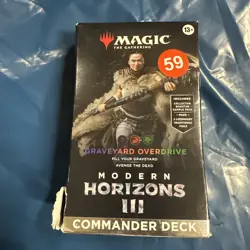 Graveyard Overdrive Commander Deck Magic The Gathering Modern Horizons 3 - Image 1