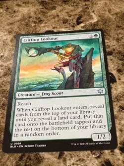 CLIFFTOP LOOKOUT Magic MTG Bloomburrow - Image 1