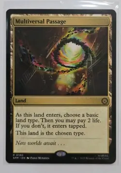 Multiverse Passage - 180 - Marvel’s Spider-Man MTG Regular - Image 1