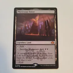 Magic the Gathering - Phyrexian Tower - Modern Horizons 3 - NM (Near Mint) - Image 1