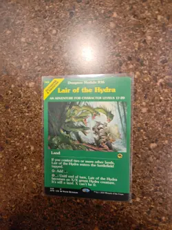 Lair of the Hydra Adventures in the Forgotten Realms - Raw - Rare NM/M Unplayed - Image 2