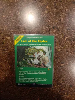 Lair of the Hydra Adventures in the Forgotten Realms - Raw - Rare NM/M Unplayed - Image 3