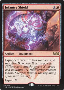 Infantry Shield R Commander: Tarkir: Dragonstorm 35 NM - Image 1