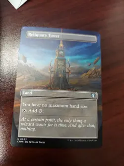 Reliquary Tower (Borderless) Commander Masters Regular - Image 1