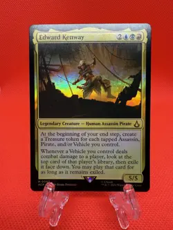 MTG UB: Assassin's Creed Edward Kenway #53 Mythic English Edition - Image 1