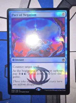 MTG - Masters 25 - Pact of Negation #068 - Near Mint Foil - Image 1