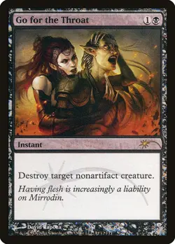 Go for the Throat | FOIL | MTG Promo: FNM | M/NM - Image 1