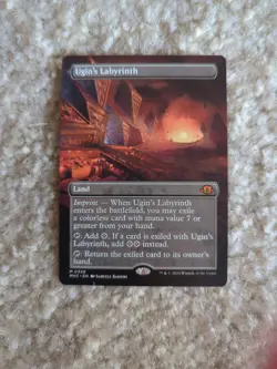 MTG - Ugin's Labyrinth Borderless - Modern Horizons 3 NM - Image 1