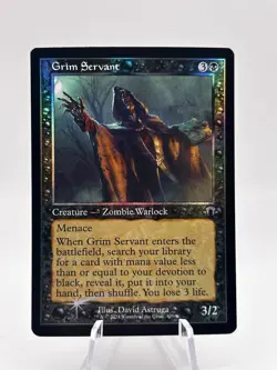 Grim Servant 409 Retro Foil Modern Horizons 3 MH3 MTG NM - Image 1
