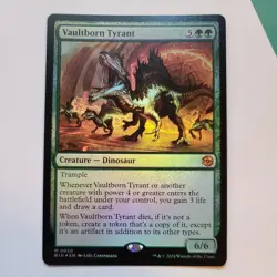 Magic the Gathering - Vaultborn Tyrant (Foil) - Outlaws of Thunder Junction - NM - Image 1