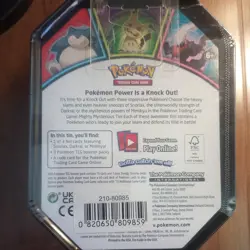 Pokemon TCG Tin mimikyu 3 Booster Packs Foil Card Exclusive Rare New Sealed - Image 2