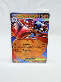 Pokemon TCG Mega Lucario EX 077/132 Mega Evolution MINT/Near MINT - Image 2