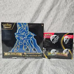Pokemon TCG Mega Evolutions PKC Elite Trainer Box & Enhanced Booster Box - Image 1