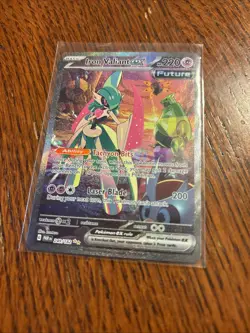 Pokemon TCG Iron Valiant EX Art RARE249/182 Paradox Rift - Image 1