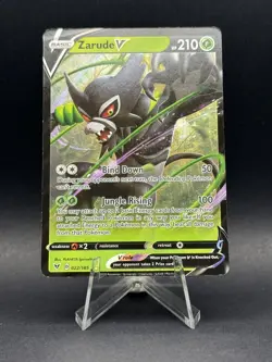 2020 Pokemon Zarude V 022/185 Ultra Rare Sword & Shield: Vivid Voltage Mint/NM - Image 1