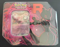 Pokemon Team Rocket MewTwo Tin New Sealed Destined Rivals - Image 1