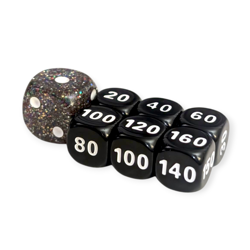 Trainer's Toolkit 2020 Pokemon Collectible Damage Dice: Black and White - Image 1