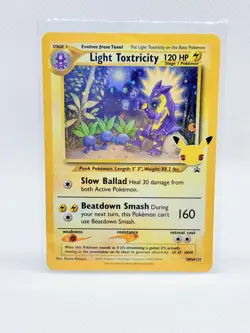 Light Toxtricity SWSH137 Pokemon Celebrations Promo - NM - Image 1