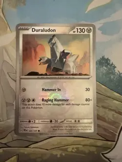 Duraludon 069/131 Master Ball Pattern Prismatic Evolutions Pokemon TCG Near Mint - Image 1