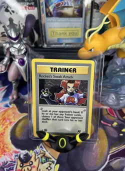 ROCKET’S SNEAK ATTACK - 72/82 - 1st Edition Team Rocket - Rare - Pokemon - NM - Image 1