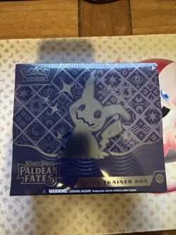 Paldean Fates Elite Trainer Box ETB Pokemon TCG New Sealed - Image 1