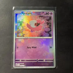 Pokemon TCG Spritzee Master Ball Pattern 038/131 Prismatic Evolutions Holo NM - Image 1
