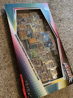 Pokemon Prismatic Evolutions Premium Collection Lucario Ex & Tyranitar Ex Sealed - Image 1