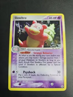 2004 Pokemon TCG Slowbro FIRERED LEAFGREEN Holo 14/112 NM/VLP - Image 1