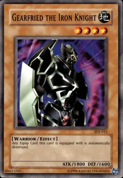 Gearfried The Iron Knight - SDJ-012 - LP - YuGiOh - Image 1