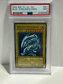Blue Eyes White Dragon SDK-001 Starter Deck: Kaiba Yu-Gi-Oh! PSA 9 - Image 1