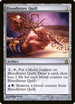 (3x) BLOODLETTER QUILL - Ravnica: City of Guilds - MTG Magic the Gathering Card - Image 1