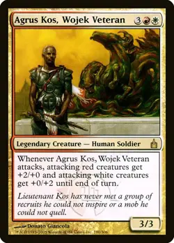 (3x) AGRUS KOS, WOJEK VETERAN - Ravnica - MTG Magic the Gathering Card - Image 1
