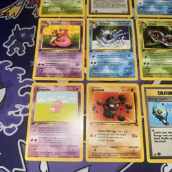 WOTC Pokemon Card Bundle 1st Edition Fossil Cards x9 Near Mint. 3 Uncommon - Image 2