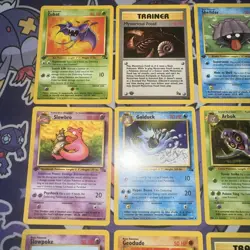 WOTC Pokemon Card Bundle 1st Edition Fossil Cards x9 Near Mint. 3 Uncommon - Image 5