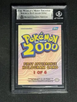 BGS 7 Lugia First Appearance Holo Foil Topps The Movie 2000 Pokemon Card - Image 2