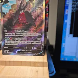 Regidrago V 184/195 Silver Tempest Alt Art Ultra Rare Holo Pokemon Card NM - Image 4