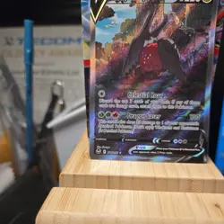 Regidrago V 184/195 Silver Tempest Alt Art Ultra Rare Holo Pokemon Card NM - Image 5