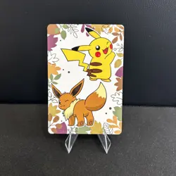 Pokemon Pikachu & Eevee Pronto Promo Card - Image 1