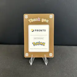 Pokemon Pikachu & Eevee Pronto Promo Card - Image 4